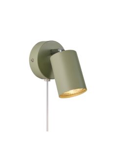 Groene wandspot modern, Explore, met schakelaar