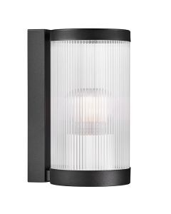 Zwarte buitenlamp retro, Coupar, IP54