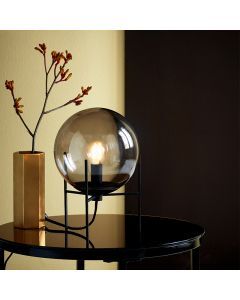 Zwarte tafellamp design, Alton, met schakelaar