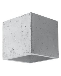 Betonnen up down wandlamp Andro, grijs