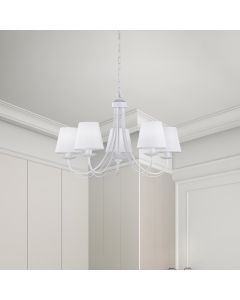 Witte kroonluchter klassiek, Aycan