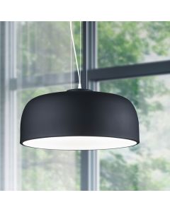 Zwarte hanglamp modern, Alnon