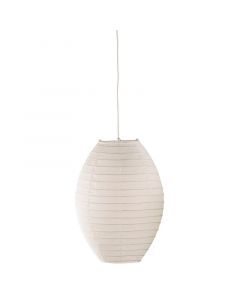 Papieren hanglamp wit, Louisville