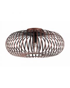 Koperen plafonnière modern, Avni