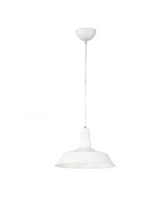 Witte hanglamp industrieel, Yanaisha
