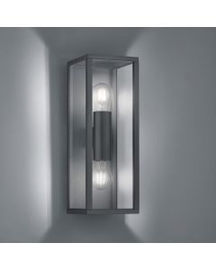 Industriële buitenlamp Sanna, antraciet