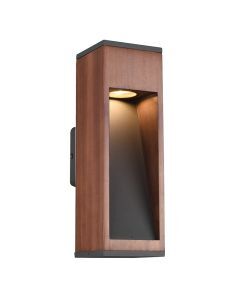 Moderne buiten wandlamp Tiziana, bruin