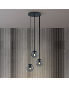 Moderne hanglamp Resi, antraciet