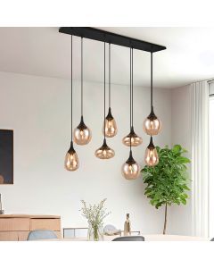 Amberkleurige hanglamp design, Sybren