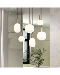 Witte hanglamp design, Nurullah