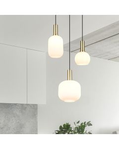 Witte hanglamp design, Nurullah