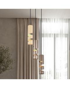 Veelkleurige hanglamp design, Marouan
