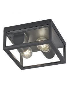 Industriële buitenlamp Sanna, antraciet