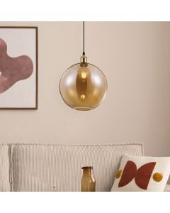 Moderne hanglamp Nuran, brons
