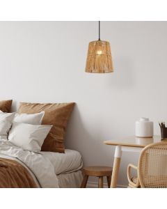 Papieren hanglamp bruin, Toufik