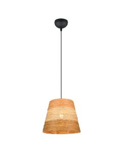 Papieren hanglamp bruin, Lidwien