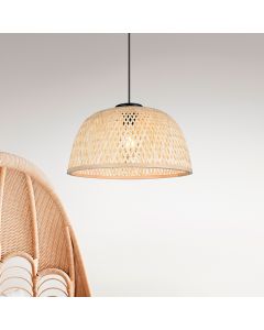 Rotan hanglamp bruin, Laut