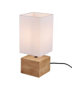 Moderne tafellamp Job, bruin