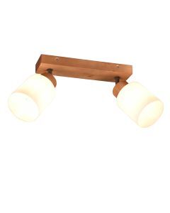 Houten plafondspot bruin, Myron