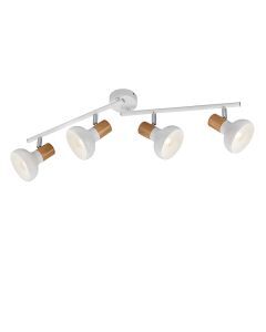 Witte plafondspot modern, Toos