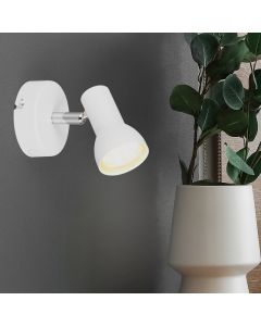 Witte wandspot modern, Sabrin