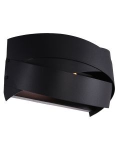 Moderne wandlamp zwart, Tanno