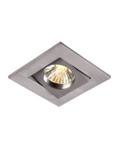 Aluminium inbouwspot chroom, Safiyah