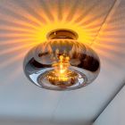 Design plafonnière grijs, Eve