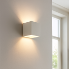 Moderne up down wandlamp wit, Dalila