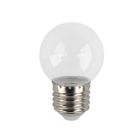 Warm witte transparante LED lamp - 1 Watt