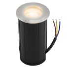 Aluminium grondspot chroom, Catamarca, 12V, 3W, 3000K LED, IP68