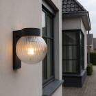 Aluminium buitenlamp zwart, Chris, IP44