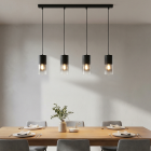 Moderne hanglamp zwart, Huy