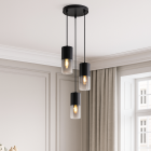 Moderne hanglamp zwart, Huy