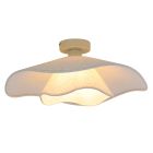 Landelijke plafondlamp beige, Mimi