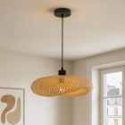 Bamboe hanglamp bruin, Sezen