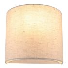Landelijke wandlamp beige, Timmy, met schakelaar