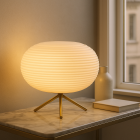 Moderne tafellamp wit, Davide, met schakelaar