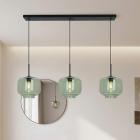 Retro hanglamp groen, Anniek