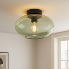 Design plafondlamp groen, Luca