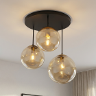 Design plafondlamp amber, Dolf