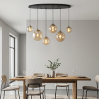Design hanglamp amber, Dolf