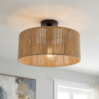 Japandi plafondlamp bruin, Selena
