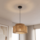 Japandi hanglamp bruin, Selena