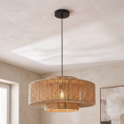 Japandi hanglamp bruin, Selena