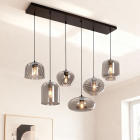 Moderne hanglamp grijs, Caia