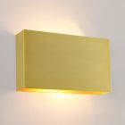 Moderne wandlamp messing, Perry