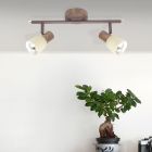 Metalen plafondspot koper, Alaya