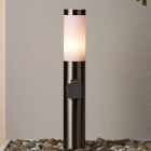 Kunststof buitenlamp nikkel, Tom, IP44
