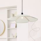 Landelijke hanglamp beige, Tomer